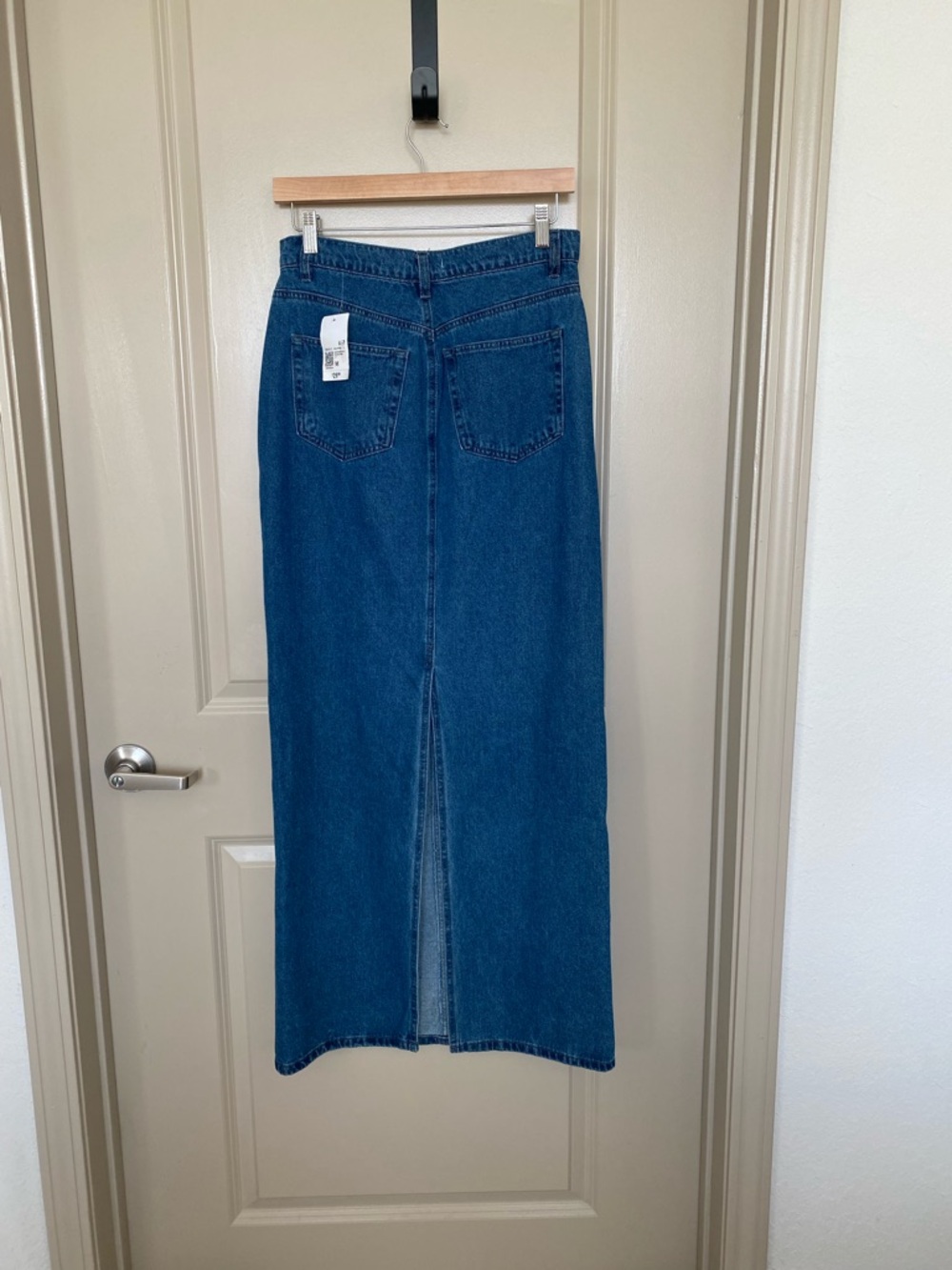 Long Denim Skirt by Forever 21., in Classic Blue. Size Medium. NWT - Picture 5 of 12